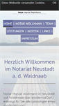 Mobile Screenshot of notar-wollmann.de